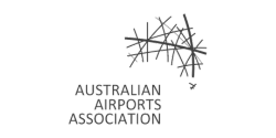 Airports Association Logo B&W