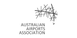 Airports Association Logo B&W